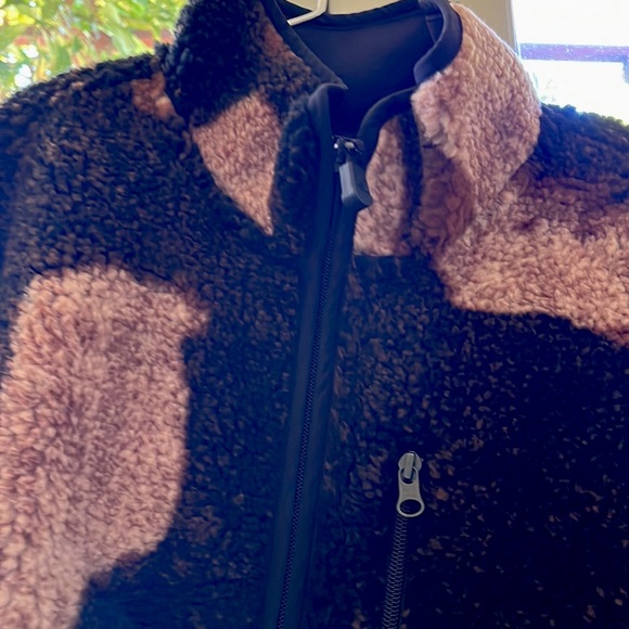 Supreme The North Face Bleached Denim Print Fleece Jacket Sz. Large . Brand New! - Picture 4 of 8